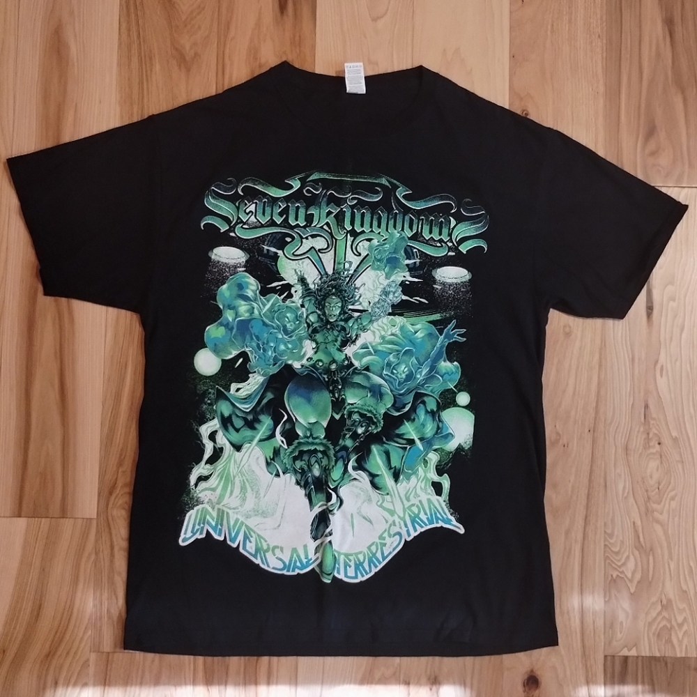 Seven Kingdoms "Universal Terrestrial" graphic band t-shirt